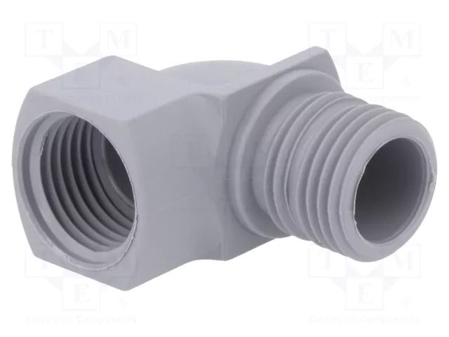 Cable gland; angular; M16; 1.5; IP55; polyamide; grey; SKINDICHT® LAPP LP-52106210