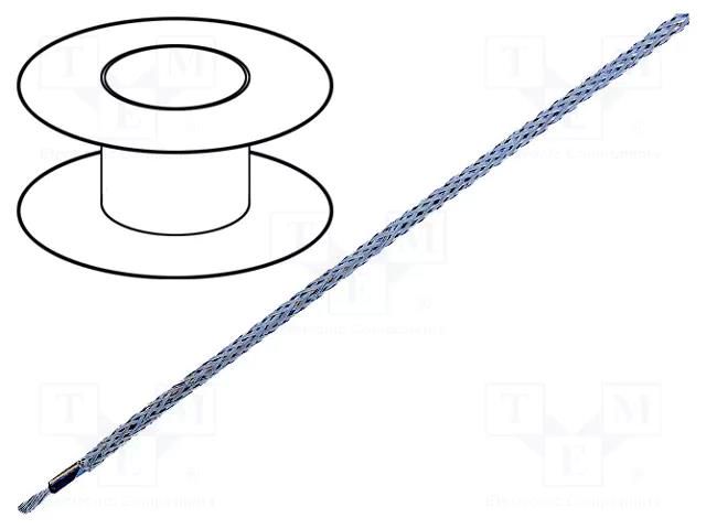 Wire; H05VVC4V5-K,LiY-CY; 1x2.5mm2; PVC; transparent; 500V; 100m LAPP LIYCY1X2.5