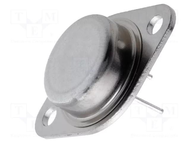 Transistor: NPN; bipolar; 40V; 15A; 117W; TO3 CDIL 2N6371-CDI