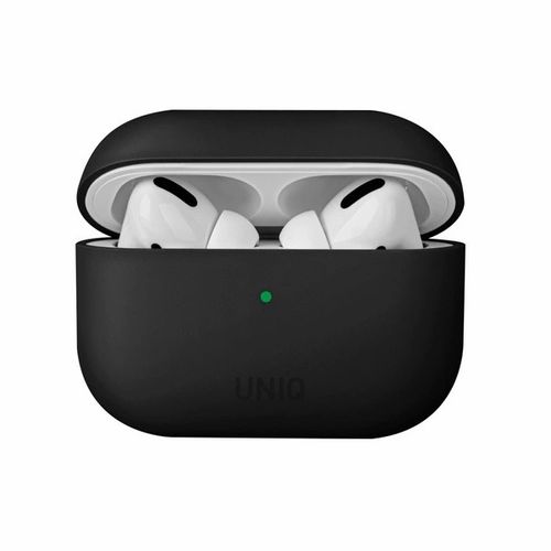 Uniq Lino Silicone case for AirPods Pro - black, UNIQ 8886463672808