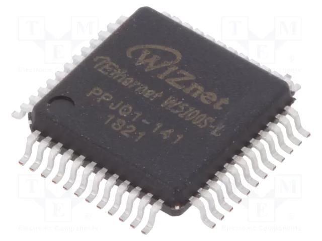 IC: Ethernet controller; 8bit BUS,SPI; LQFP48; -40÷85°C; Ch: 4 WIZNET W5100S-L