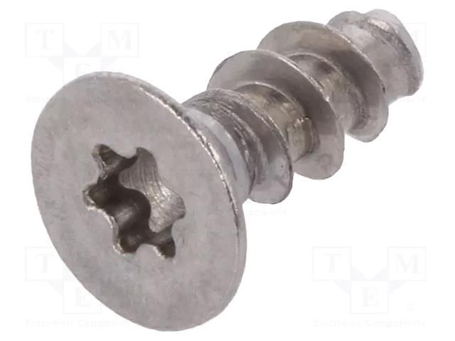 Screw; for plastic; 3x8; Head: countersunk; Torx®; TX08; BN 2043 BOSSARD B3X8/BN2043