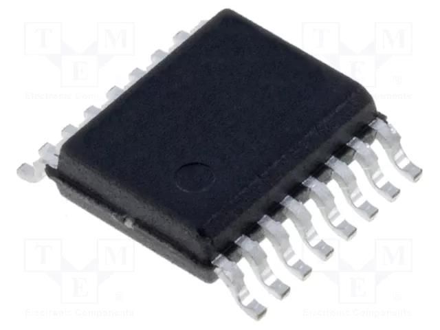 IC: interface; transceiver; Microwire,RS232,RS485,SPI,UART Analog Devices (MAXIM INTEGRATED) MAX3100EEE+T