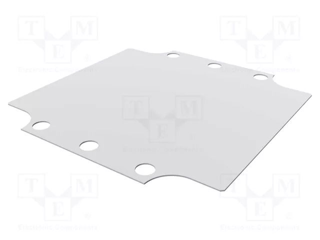 Mounting plate; steel; W: 107mm; L: 108mm; 1590ZGRP HAMMOND HM-1590ZGRP121PL