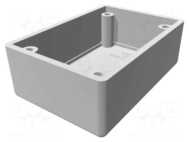 Enclosure: shielding; X: 56mm; Y: 81mm; Z: 40mm; ABS,stainless steel HAMMOND HM-1594RFIBBK
