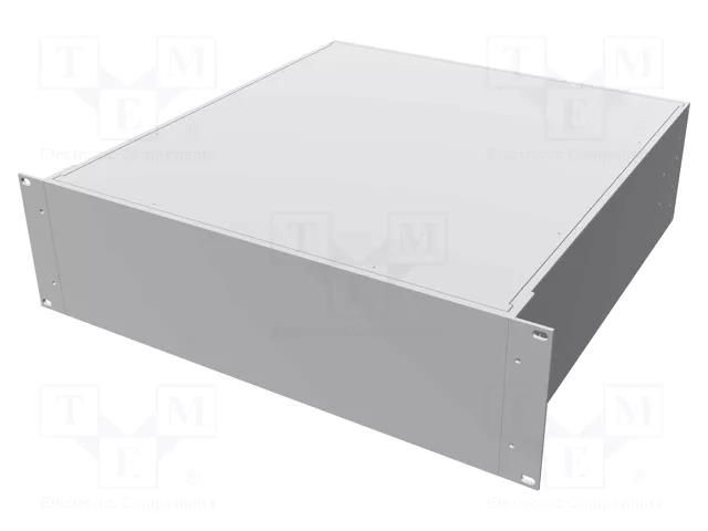 Enclosure: rack mounting; Standard: 19"; 3U; Z: 133mm; X: 422mm; rack HAMMOND HM-RM3U1918SBK