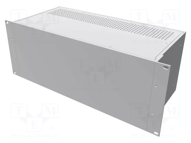 Enclosure: rack mounting; Standard: 19"; 4U; Z: 178mm; X: 422mm; rack HAMMOND HM-RM4U1908VBK
