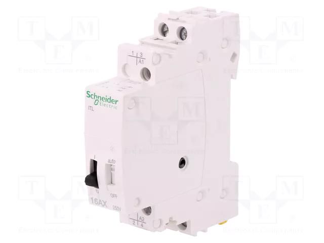 Relay: installation; bistable,impulse; NO x2; Ucoil: 24VAC,12VDC SCHNEIDER ELECTRIC A9C30112