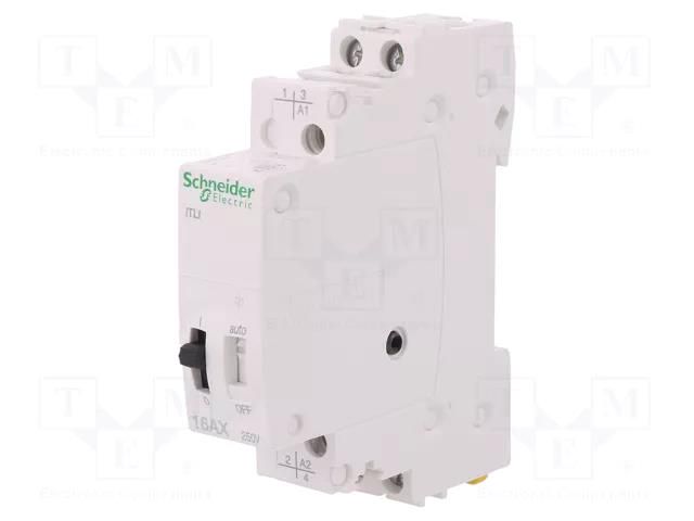 Relay: installation; bistable,impulse; NC + NO; 16A; -20÷50°C SCHNEIDER ELECTRIC A9C30815