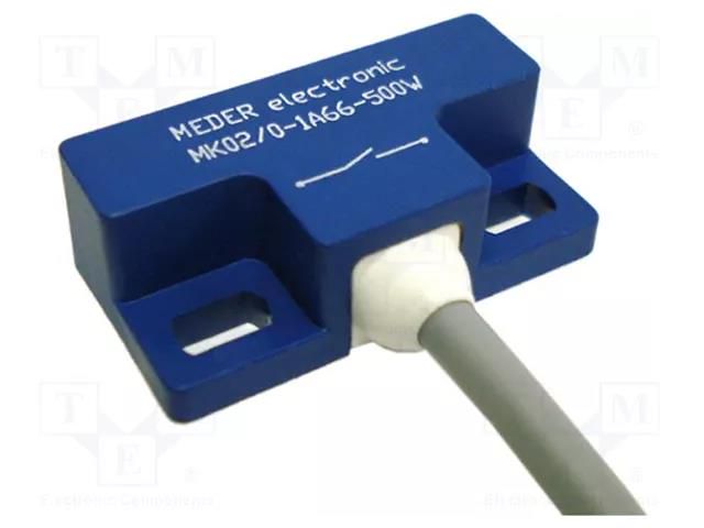 Reed switch; Range: 10mm; Pswitch: 10W; 32.4x16.7x10mm; 0.5A MEDER MK02/0-1A66-500W