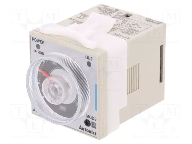 Timer; 0,05s÷100h; SPDT + SPDT; 250VAC/5A,30VDC/5A; -10÷55°C AUTONICS AT11EN