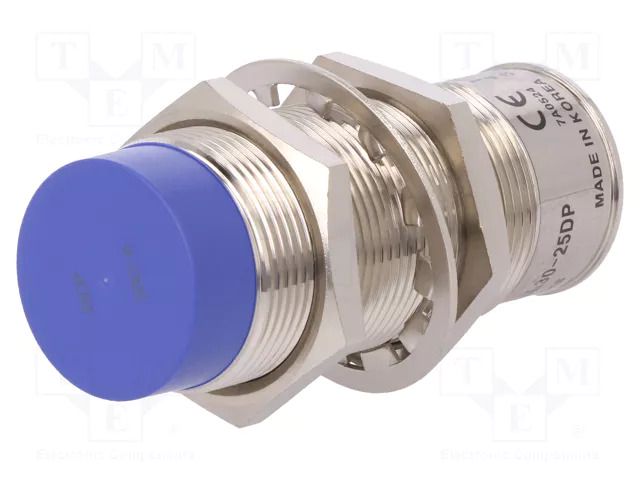 Sensor: inductive; OUT: PNP / NO; 0÷25mm; 10÷30VDC; M30; IP67; 200mA AUTONICS PRDCML30-25DP