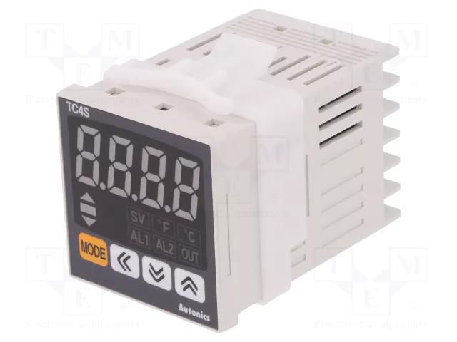 Module: meter; temperature; on panel; TC4S; -10÷50°C; 24VAC AUTONICS TC4S-N2N