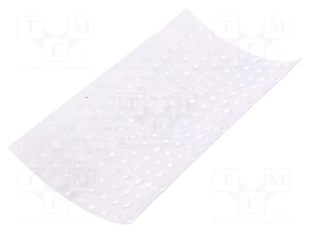 Self-adhesive foot; H: 1.9mm; transparent; polyurethane; Bumpon 3M SJ5382/CL