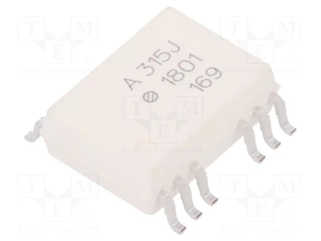 Optocoupler; SMD; Ch: 2; OUT: IGBT driver; 5kV; SO16; 10kV/μs BROADCOM (AVAGO) HCPL-315J-000E