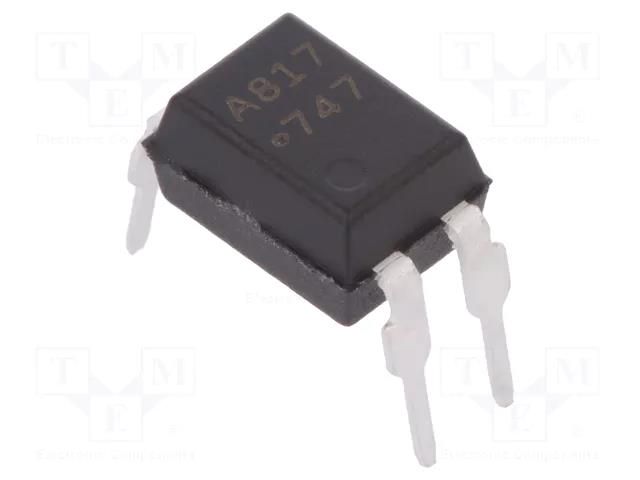 Optocoupler; THT; Ch: 1; OUT: transistor; Uinsul: 5kV; Uce: 70V; DIP4 BROADCOM (AVAGO) HCPL-817-000E