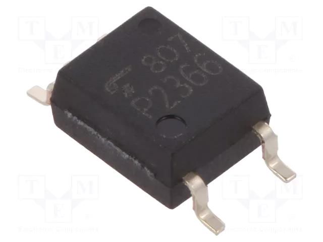 Optocoupler; SMD; Ch: 1; OUT: totem pole; 3.75kV; 20Mbps; SO6 TOSHIBA TLP2366-E-T