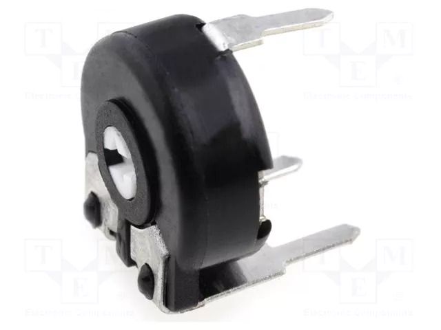 Potentiometer: mounting; single turn,horizontal; 500Ω; 150mW PIHER PT10LV-500R