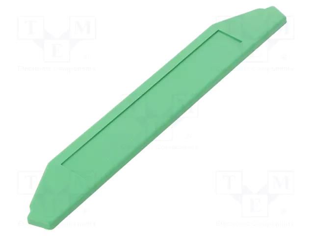 DIN rail mounting bracket; M107; 118.6x17.4mm ITALTRONIC IT-07.6100000