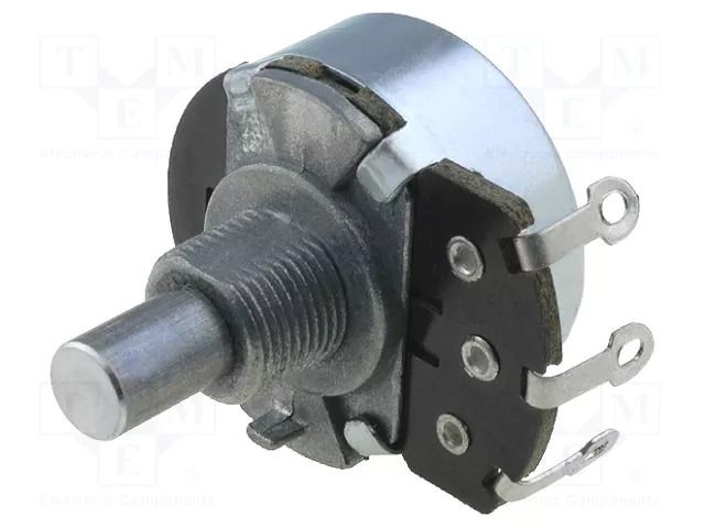 Potentiometer: shaft; single turn; 220kΩ; 500mW; ±20%; soldered TELPOD PR246-220K-A-P1