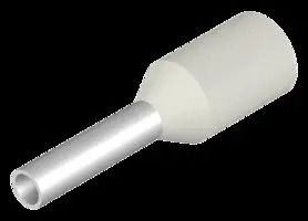 TERMINAL, WIRE FERRULE, 18AWG, SINGLE S3TL-H075-12WW