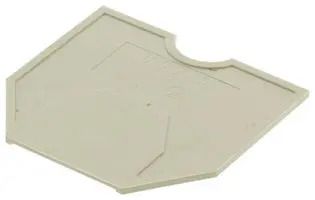 END PLATE, WK SERIES TERMINAL BLOCK 07.311.0155.0
