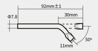 Tip for SI-126B-100 5SI-126T-8D