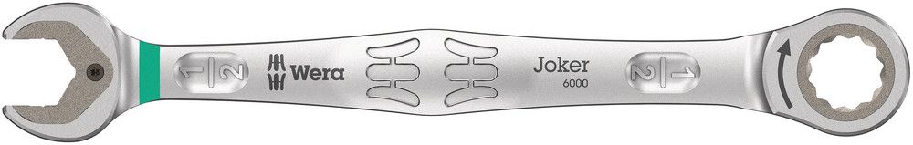 6000 Joker Ratcheting combination wrenches, Imperial, 1/2"x177, Wera 05073283001