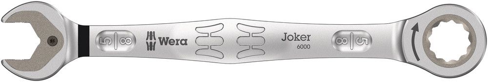 6000 Joker Ratcheting combination wrenches, Imperial, 5/8"x212, Wera 05073285001