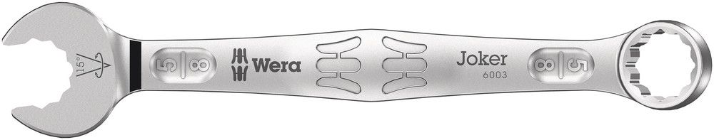 6003 Joker Combination wrench, Imperial, 5/8"x182, Wera 05020216001