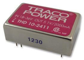 CONVERTER, DC/DC, 10W, 5V/2A THD 10-2411