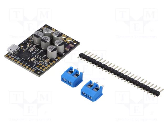 DC-motor driver; 20kHz; I2C,TTL,USB; 27A; Uin mot: 6.5÷30V; Ch: 1 POLOLU POLOLU-3148