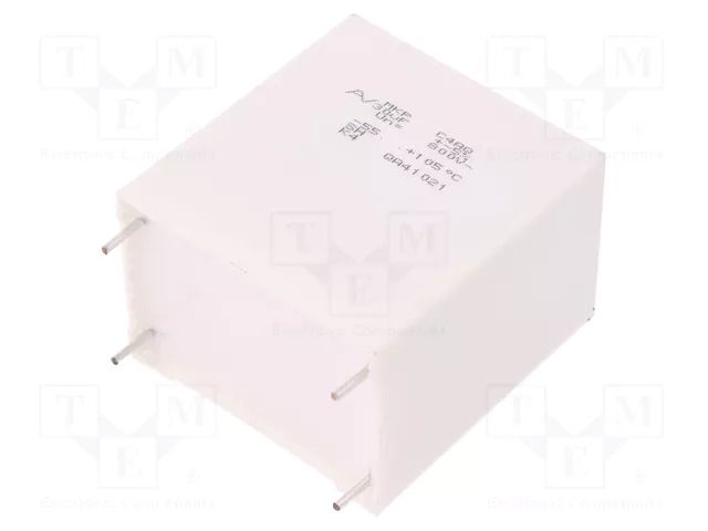 Capacitor: polypropylene; DC-Link; 30uF; Uoper: 800VDC; Ifsm: 389A KEMET C4AQIBW5300A3LJ