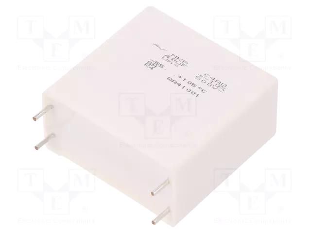 Capacitor: polypropylene; DC-Link; 40uF; THT; ESR: 750mΩ; C4AQ; ±10% KEMET C4AQLBW5400A3FK
