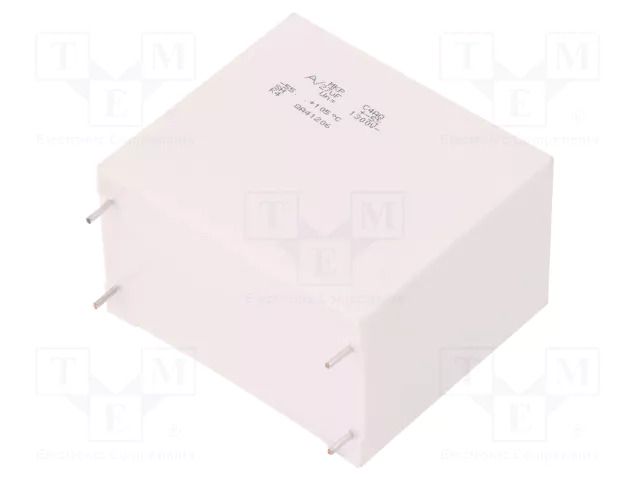 Capacitor: polypropylene; DC-Link; 27uF; THT; ESR: 4.9mΩ; C4AQ; ±5% KEMET C4AQUBW5270A3NJ