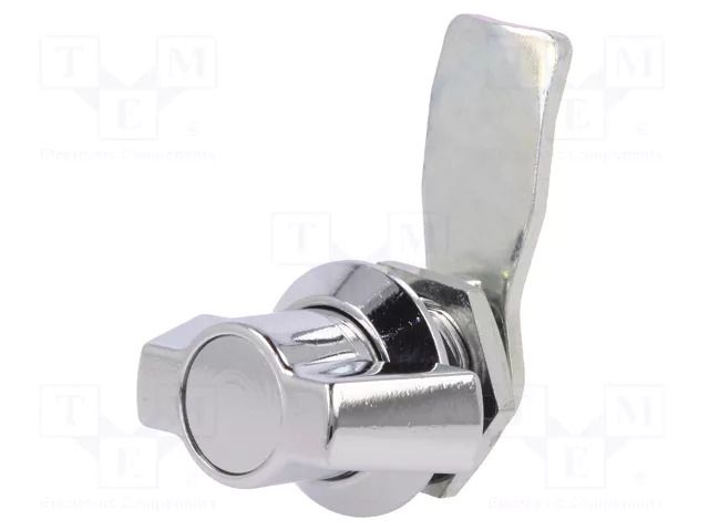 Lock; without cylinder; zinc and aluminium alloy; 18mm; chromium RST ROZTOCZE 2.PM18.005-18