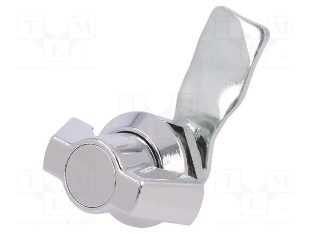 Lock; without cylinder; zinc and aluminium alloy; 21mm; chromium RST ROZTOCZE 2.PM18.005-21