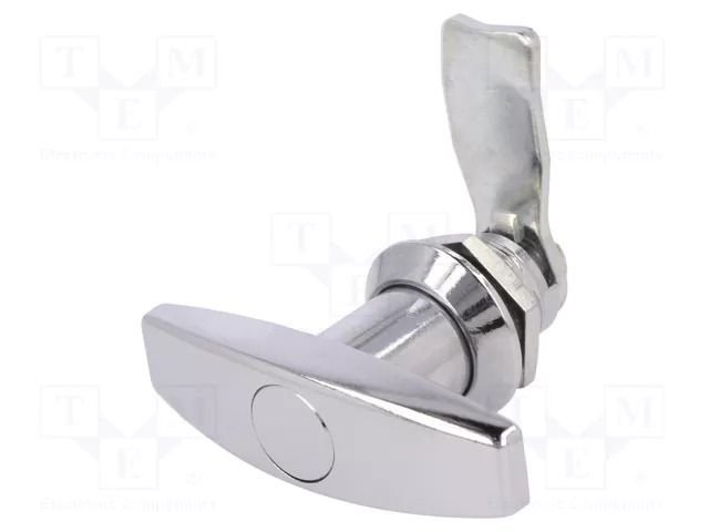Lock; without cylinder; zinc and aluminium alloy; 18mm; chromium RST ROZTOCZE 2.T18.005-18