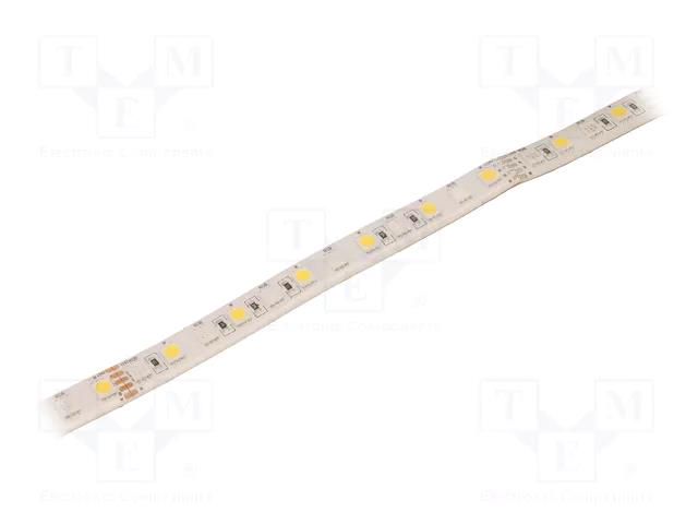 LED tape; RGBW; 5050; LED/m: 96; 12mm; white PCB; IP65; 23W/m; 24VDC WISVA OPTOELECTRONICS HH-RGBWOK-5050GWAA