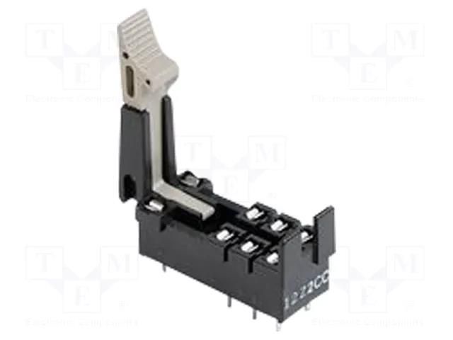 Socket; PIN: 8; 5A; 250VAC; PCB; for PCB; -55÷70°C; G2R-2-S OMRON P2R-087P