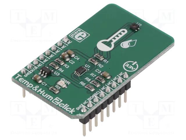 Click board; prototype board; Comp: Si7034; 3.3VDC MIKROE MIKROE-3085