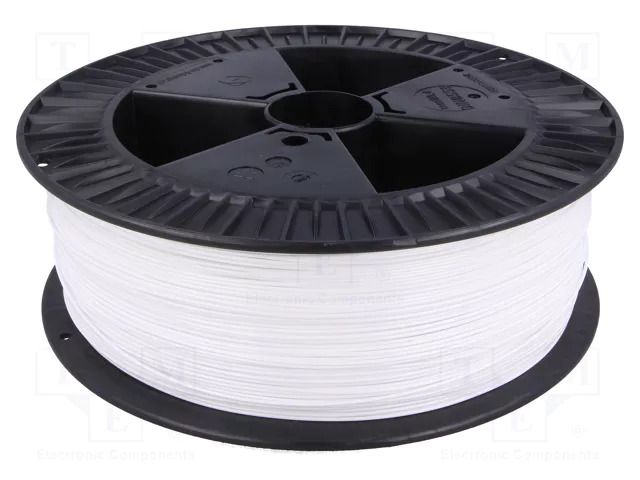Filament: PET-G; Ø: 1.75mm; white; 220÷250°C; 2kg DEVIL DESIGN DEV-PETG-1.75-WH-2