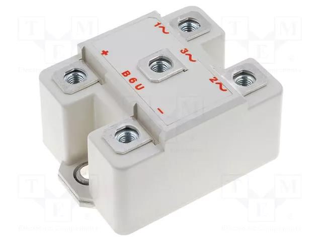 Bridge rectifier: three-phase; Urmax: 1.2kV; If: 100A; Ifsm: 1kA SEMIKRON DANFOSS SKD100/12