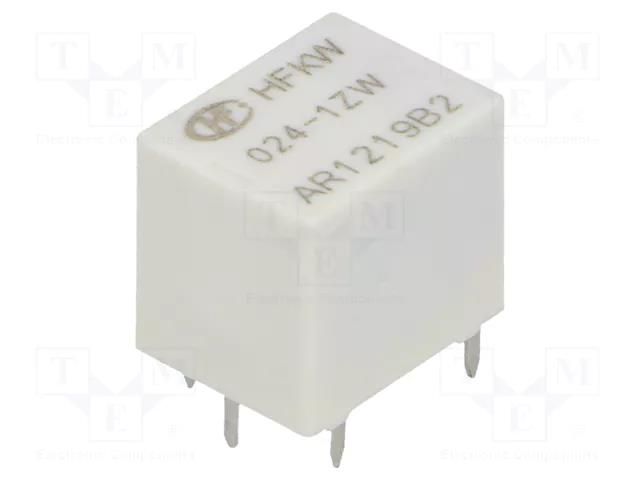 Relay: electromagnetic; SPDT; Ucoil: 24VDC; 35A; 600mW; PCB HONGFA RELAY HFKW/024-1ZW