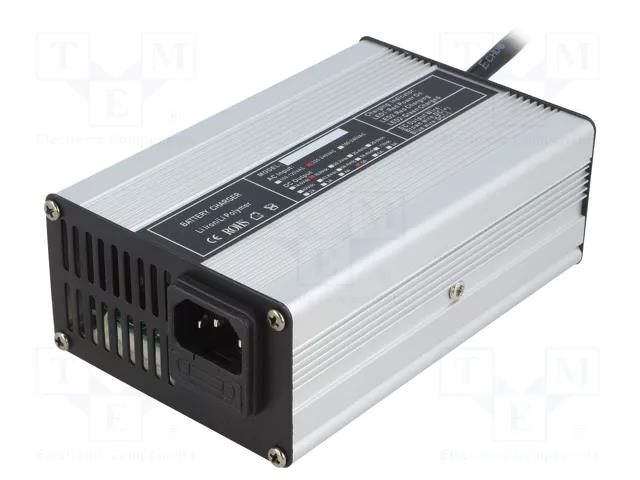 Charger: for rechargeable batteries; Li-Ion; 5A; Usup: 230VAC E-SHINE LI-ION-14.8V-5A