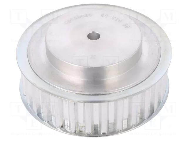 Belt pulley; T10; W: 25mm; whell width: 40mm; Ø: 93.65mm; aluminium OPTIBELT 40-T10-30-200ZA