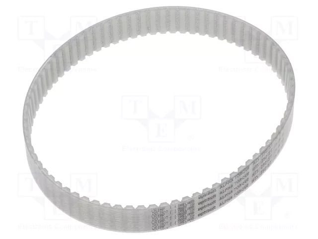 Timing belt; AT5; W: 16mm; H: 2.7mm; Lw: 390mm; Tooth height: 1.2mm OPTIBELT AT5-390-16-77ZA