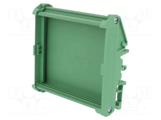 Enclosure: enclosure base; Y: 108mm; X: 90mm; Z: 28.7mm; green DEGSON ELECTRONICS DM108-90-14-100AH