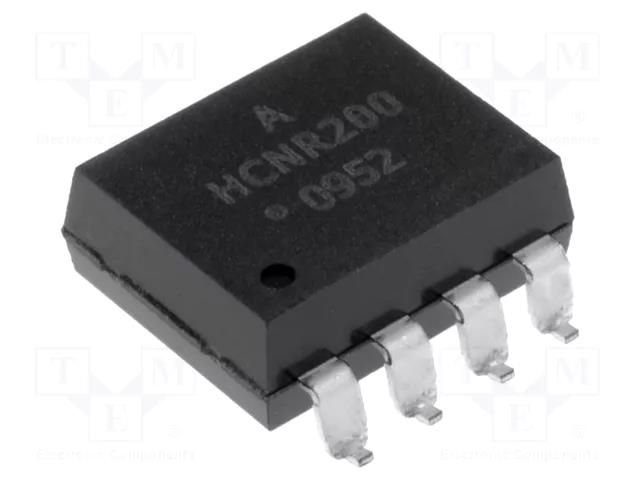 Optocoupler; SMD; OUT: photodiode; 5kV; Gull wing 8 BROADCOM (AVAGO) HCNR200-300E
