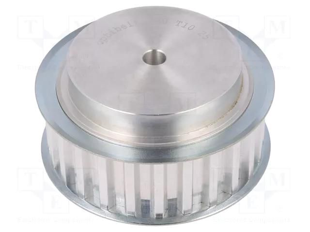 Belt pulley; T10; W: 25mm; whell width: 40mm; Ø: 77.75mm; aluminium OPTIBELT 40-T10-25-200ZA